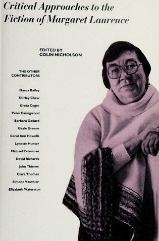 Cover of Margaret Laurence, 1926-87