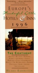 Book cover for Europe's Wonderful Little Hotels and Inns, 1996