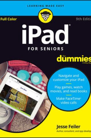 Cover of iPad For Seniors For Dummies