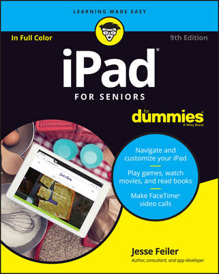 Book cover for iPad For Seniors For Dummies
