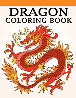 Book cover for Dragon Coloring Book