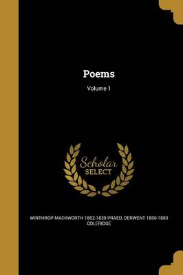 Book cover for Poems; Volume 1