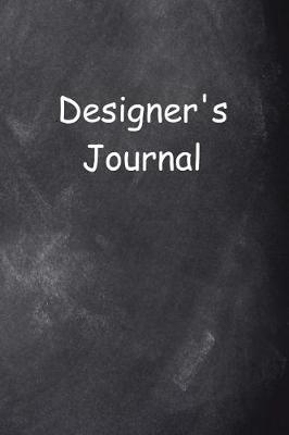 Cover of Designer's Journal Chalkboard Design