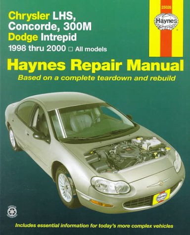 Book cover for Chrysler LH-series (Chrysler LHS, Concorde, 300M and Dodge Intrepid) Automotive Repair Manual