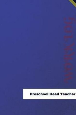 Cover of Preschool Head Teacher Work Log