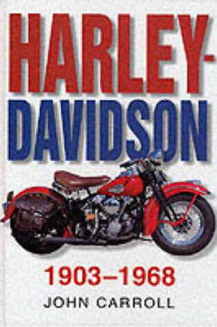 Cover of Harley Davidson 1903-1965