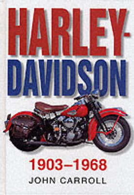 Book cover for Harley Davidson 1903-1965