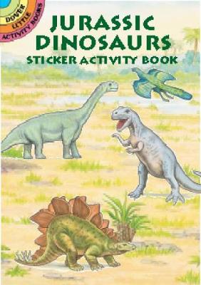 Book cover for Jurassic Dinosaurs Sticker Activity Book