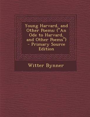 Book cover for Young Harvard, and Other Poems