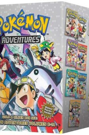 Cover of Pokémon Adventures Gold & Silver Box Set (Set Includes Vols. 8-14)