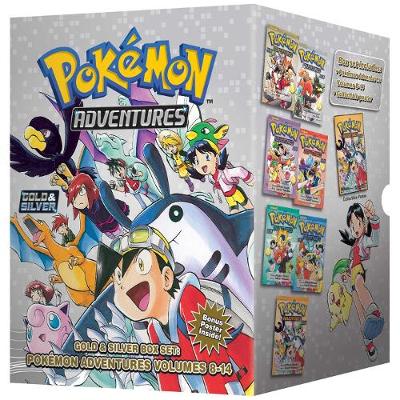 Book cover for Pokémon Adventures Gold & Silver Box Set (Set Includes Vols. 8-14)