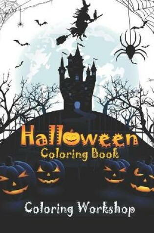 Cover of Halloween Coloring Book