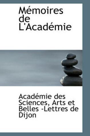 Cover of M Moires de L'Acad Mie