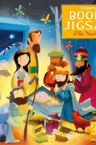 Cover of Usborne Book and Jigsaw The Nativity