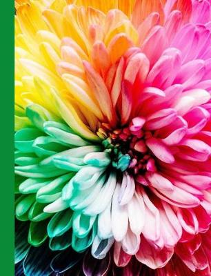 Cover of Rainbow Flower Blank Journal Notebook