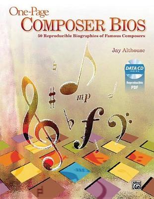 Book cover for One-Page Composer BIOS