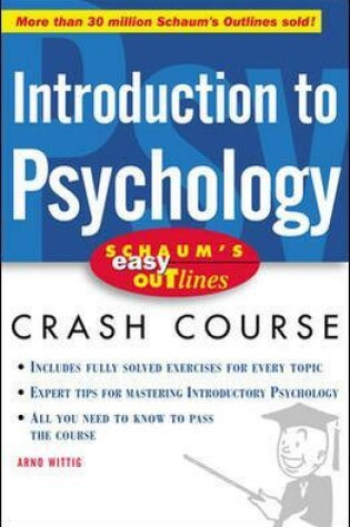 Cover of Schaum's Outline of Introduction to Psychology