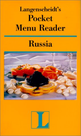 Book cover for Langenscheidt's Pocket Menu Reader Russia