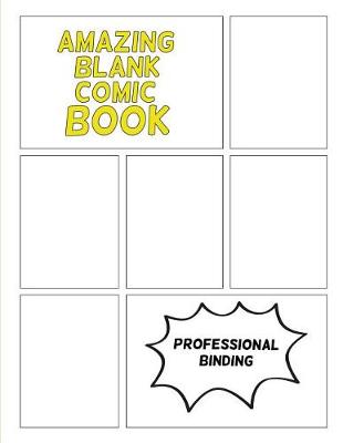 Book cover for Amazing Blank Comic Book