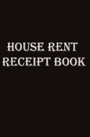 Cover of House Rent Receipt Book