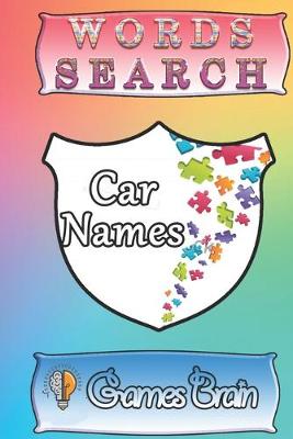 Book cover for Word Search car names