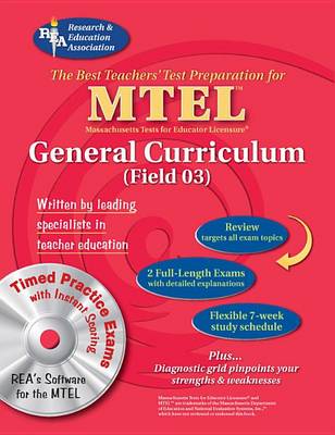 Book cover for MTEL General Curriculum Field 03