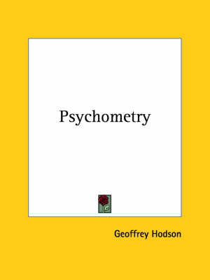 Book cover for Psychometry