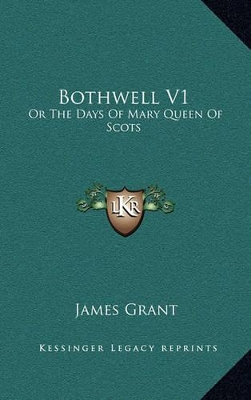 Book cover for Bothwell V1