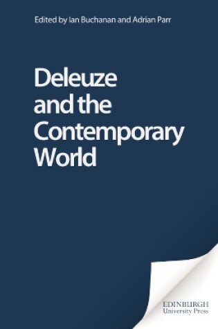 Cover of Deleuze and the Contemporary World