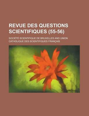 Book cover for Revue Des Questions Scientifiques (55-56)