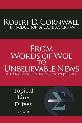 Book cover for From Words of Woe to Unbelievable News