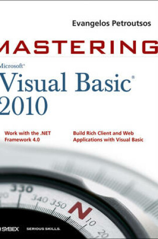 Cover of Mastering Microsoft Visual Basic 2010