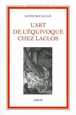 Book cover for L'Art de L'Equivoque Chez Laclos