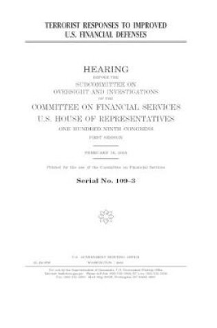 Cover of Terrorist responses to improved U.S. financial defenses