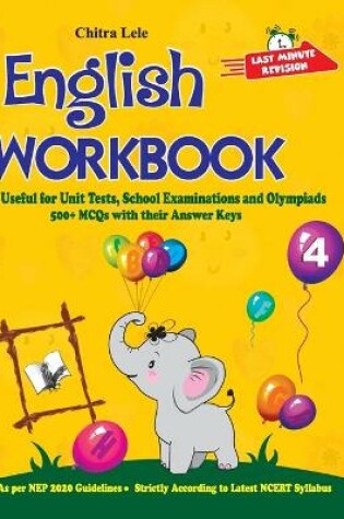 Cover of English Workbook Class 4