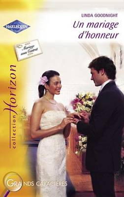 Book cover for Un Mariage D'Honneur (Harlequin Horizon)