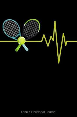 Book cover for Tennis Heartbeat Journal