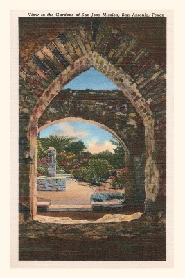 Book cover for Vintage Journal San Jose Mission, San Antonio, Texas