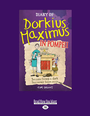 Book cover for Diary of Dorkius Maximus in Pompeii