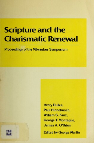 Cover of Scripture and the Charismatic Renewal