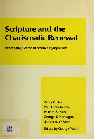 Book cover for Scripture and the Charismatic Renewal