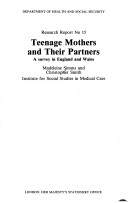 Book cover for Teenage mothers and their partners