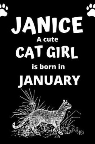 Cover of JANICE a cute cat girl is born in January