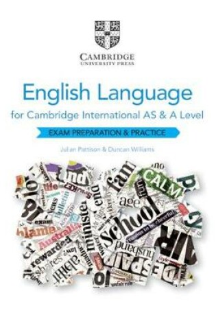 Cover of Cambridge International AS and A Level English Language Exam Preparation and Practice