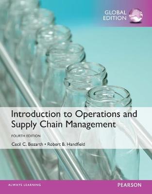 Book cover for Introduction to Operations and Supply Chain Management OLP witheText, Global Edition
