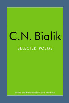 Book cover for Selected Poems of C. N. Bialik