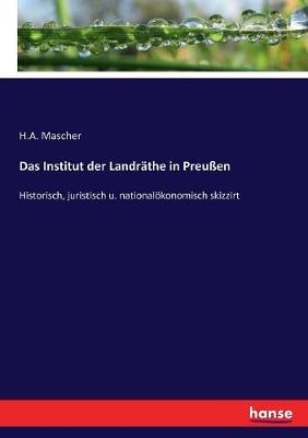 Book cover for Das Institut der Landr�the in Preu�en