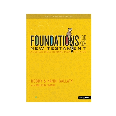 Book cover for Foundations For Kids New Testament Bible Reading Plan