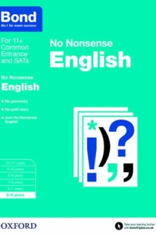 Cover of Bond: English: No Nonsense