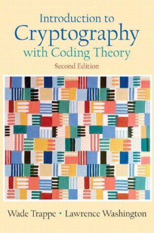 Cover of Introduction to Cryptography with Coding Theory